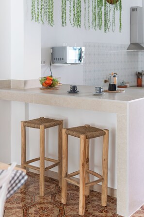 Hus – comfort, 2 soverom | Eget kjøkken | Kjøleskap, ovn, brødrister og steketakke