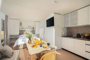 Glamping Escape with private jacuzzi 2+1 | Living area - Pinadria Camping Resort (Baška Voda)
