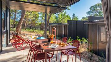 Mobile Premium-Unterkunft | Terrasse/Patio