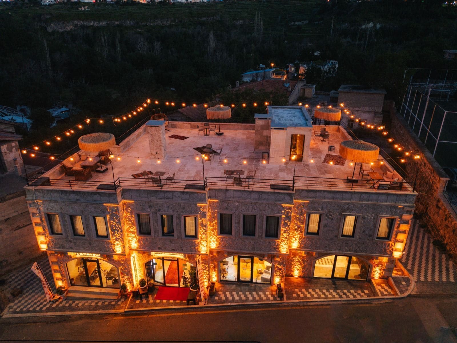 Rooftop terrace