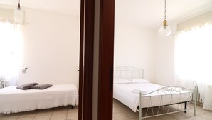 บ้านพัก, 2 ห้องนอน, สูบบุหรี่ได้, ระเบียง | 3 ห้องนอน