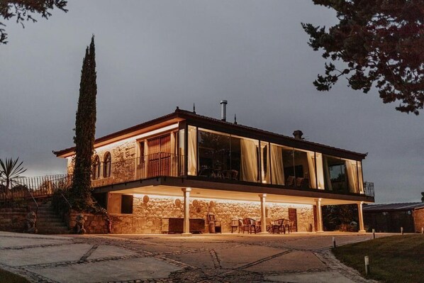 Familienvilla, Bergblick