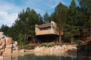 Luxury-Doppelzimmer, Bergblick | Pool