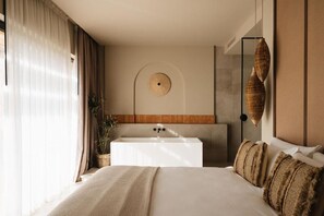 ラグジュアリー ダブルルーム マウンテンビュー | セーフティボックス (室内)、WiFi (無料)