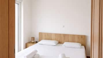 Leilighet, strandutsikt | Wi-fi (inkludert) og sengetøy