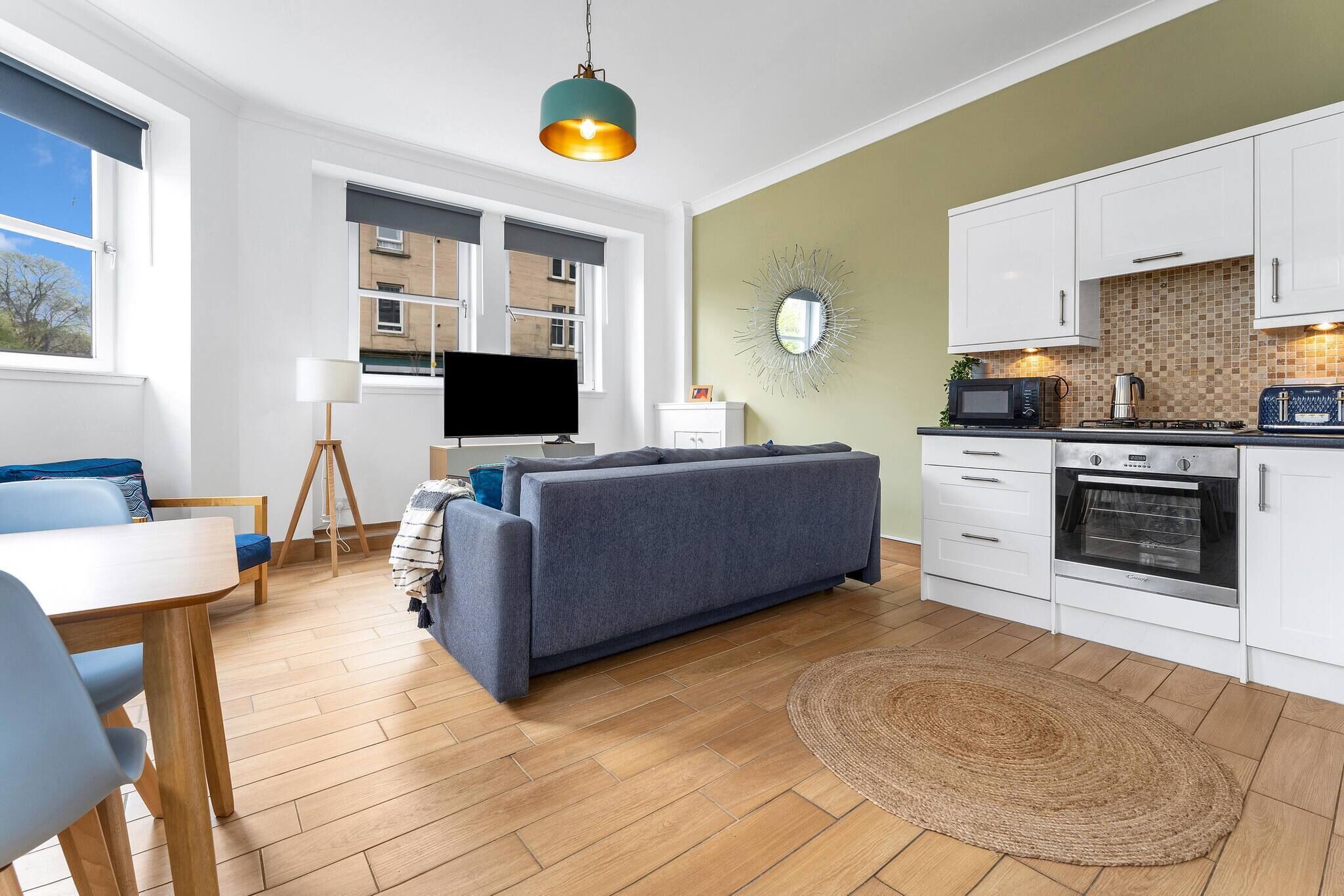 Apartment, 2 Schlafzimmer, barrierefrei | Wohnzimmer