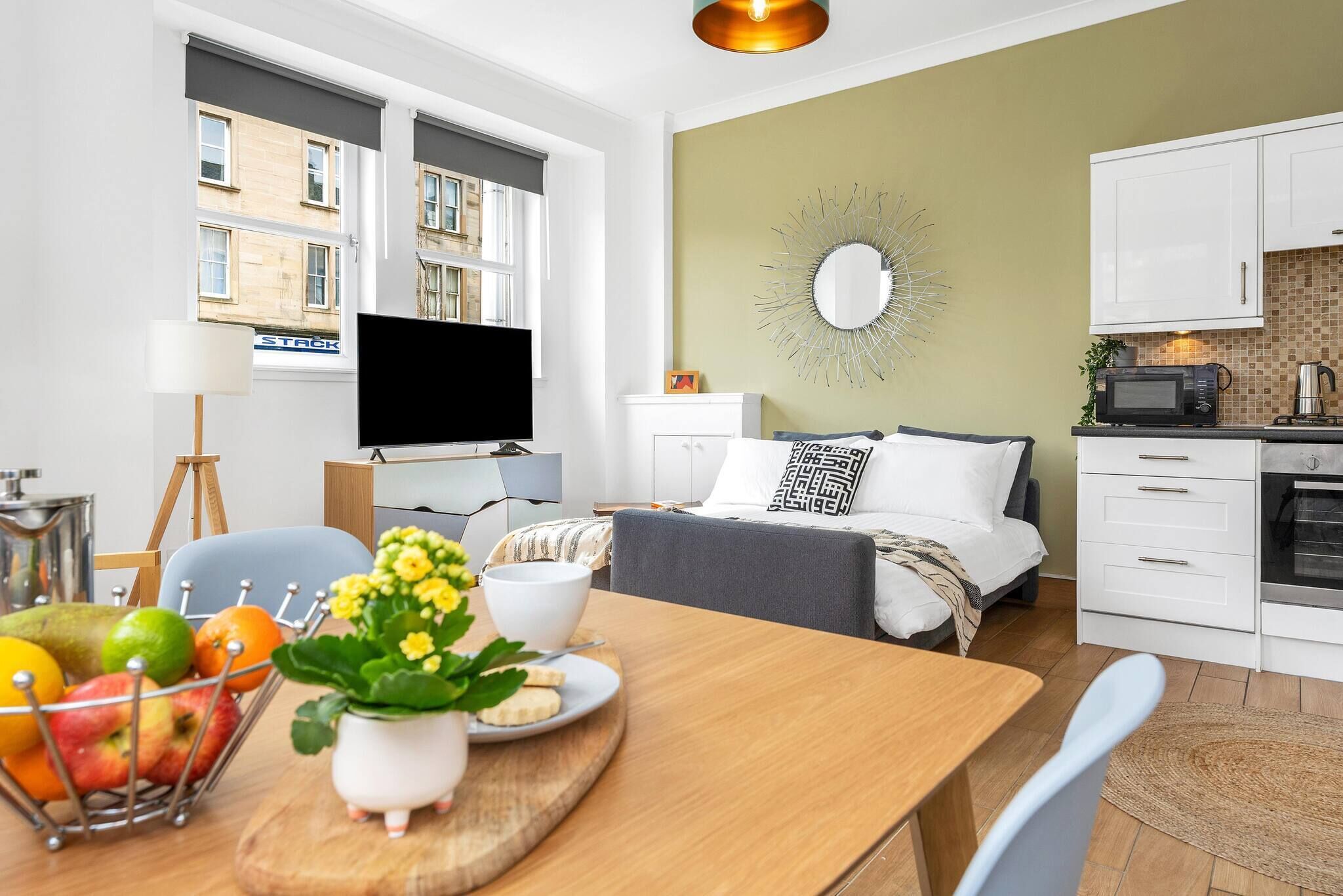 Apartment, 2 Schlafzimmer, barrierefrei | Esszimmer