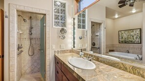 Shower, towels - New! Stunning Riverfront Home With Hot Tub! (Pagosa Springs)