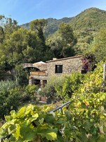 Vila, 2 quartos, terraço, vista para o mar | Área da propriedade