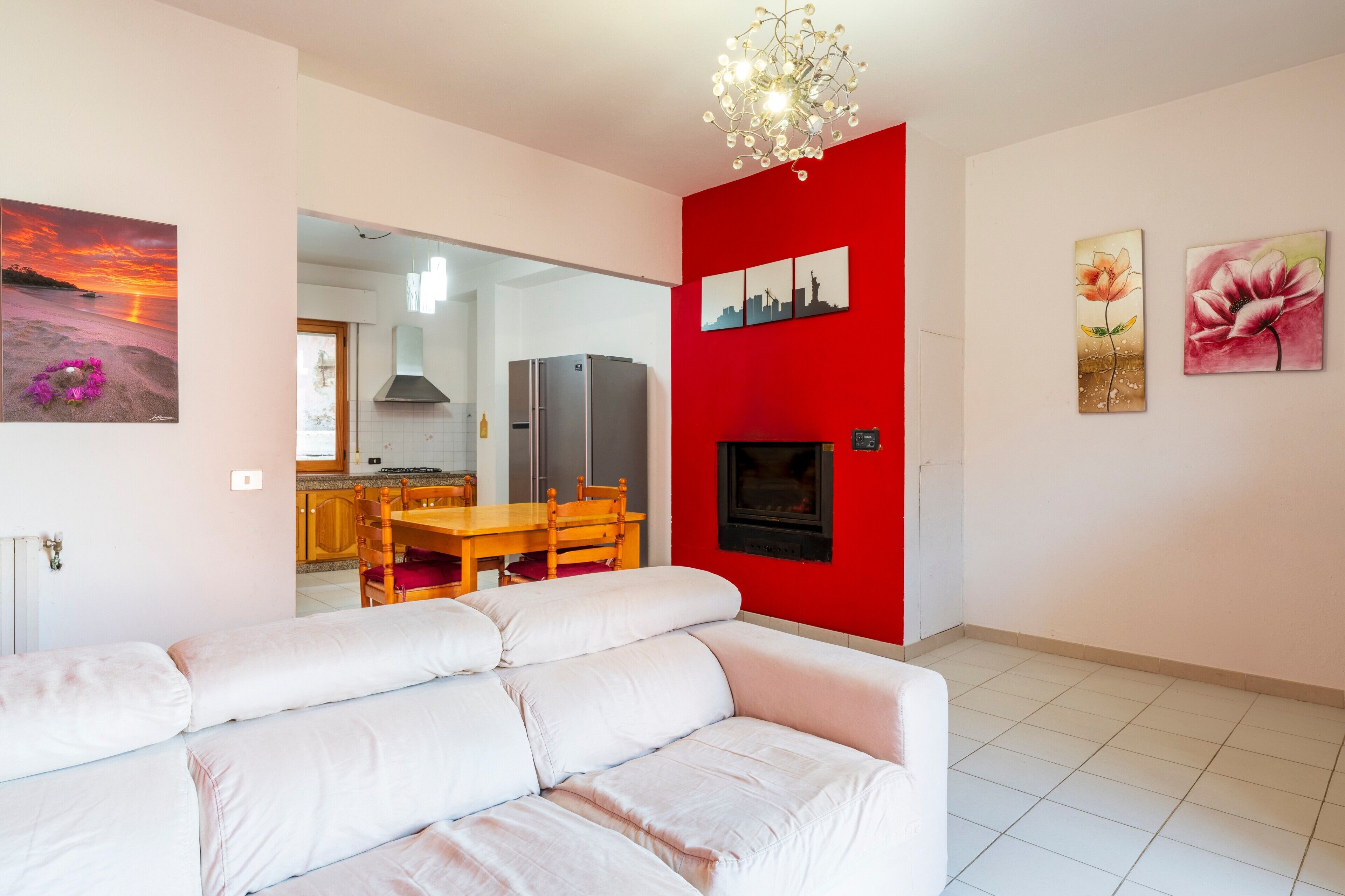 Televisor i llar de foc 