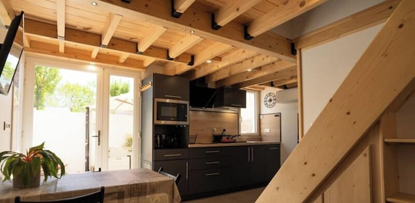 Dining - House in Vias-plage Near Sandy Beach (Vias)