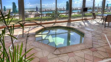 Una piscina climatizada