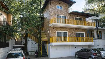 Fassade der Unterkunft