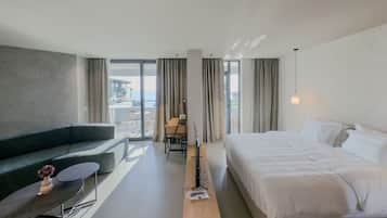 Skrivebord, strygejern/strygebræt, weekendseng, Wi-Fi