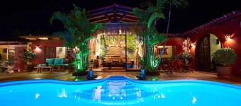 Villa Male, private heated pool, BBQ and gardens !!!