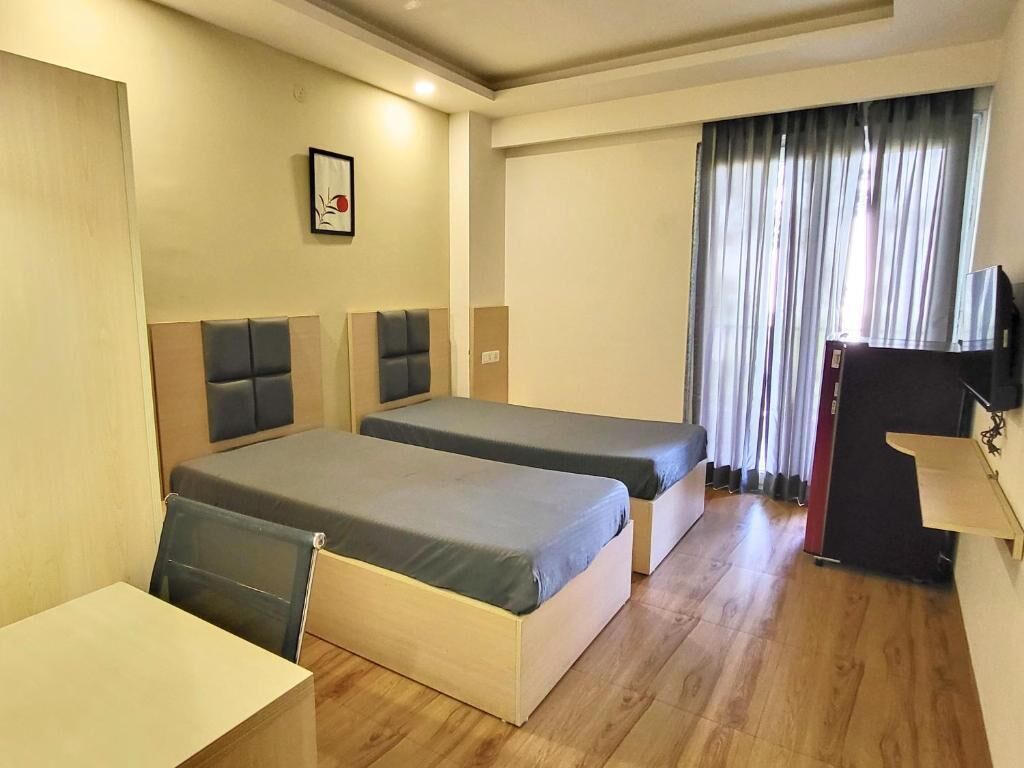 Basic tvåbäddsrum - balkong | Gratis wi-fi