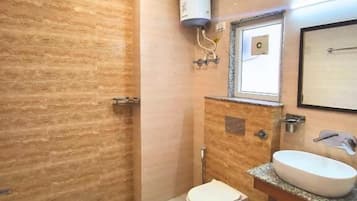 Enkeltrom – standard, balkong | Bad