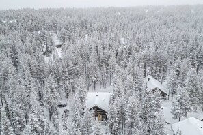 Aerial view - Snow Lodge Levi Center 8B by Aavalevi (Levi)