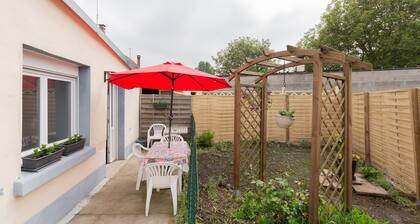 Maison de vacances 'Les Coquelicots en Baie de Somme' avec terrasse, jardin privé et Wi-Fi