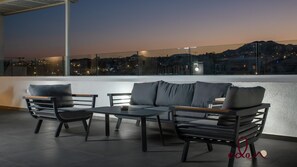 Terrace/patio - Presidential Suite with Jacuzzi and Seaview (Eilat)