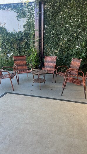 Terrace/patio - Cintia Lima Party Venue and Lodging (Betim)