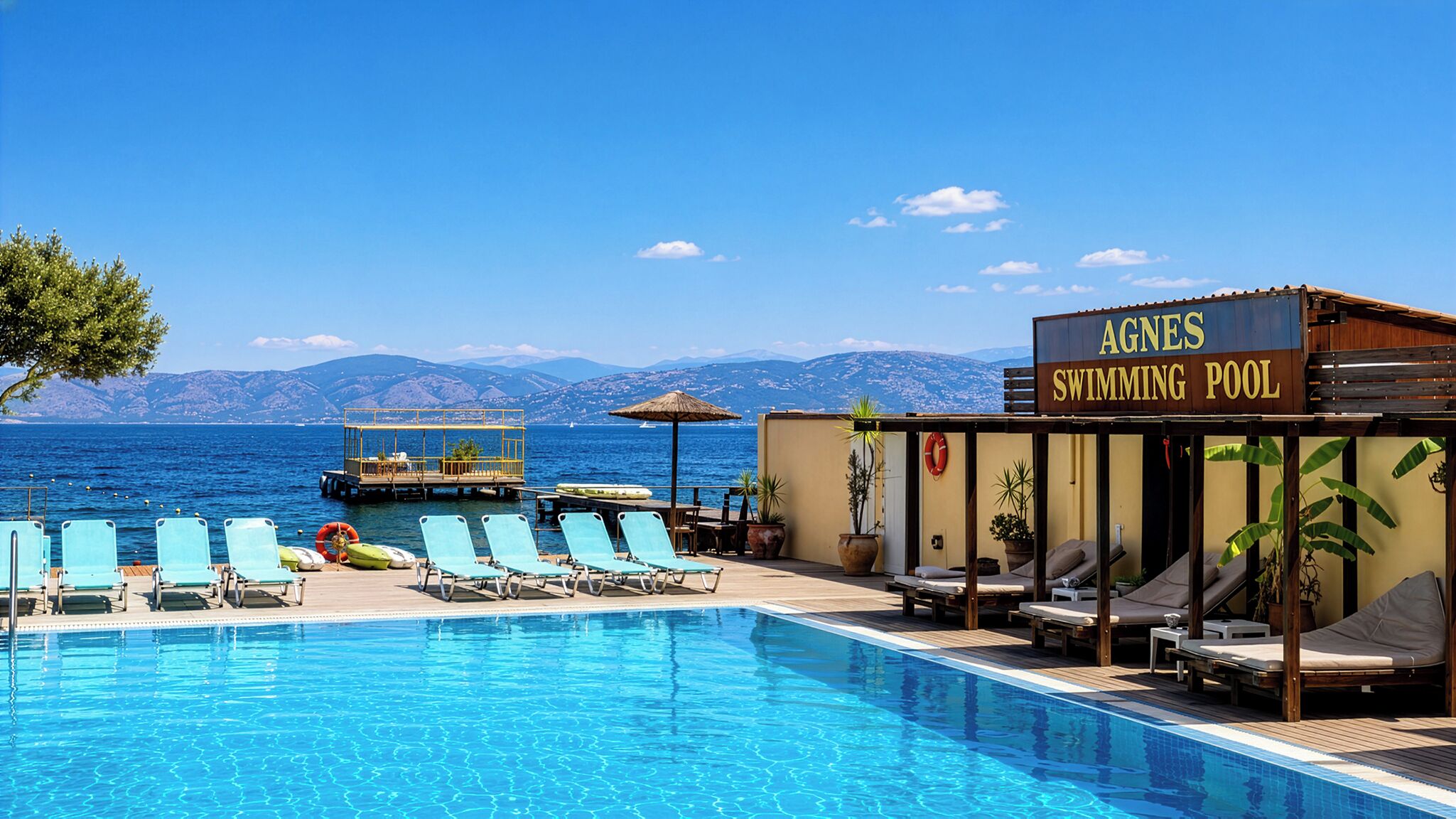 Outdoor pool