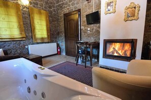 TV, peis og kontorer