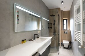 Bathroom - Boutique 2BR Flat near Rustaveli MS (Tbilisi)