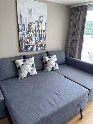 Living area - One Bedroom Sea View Apartment in Tambon Karon (Tambon Karon)