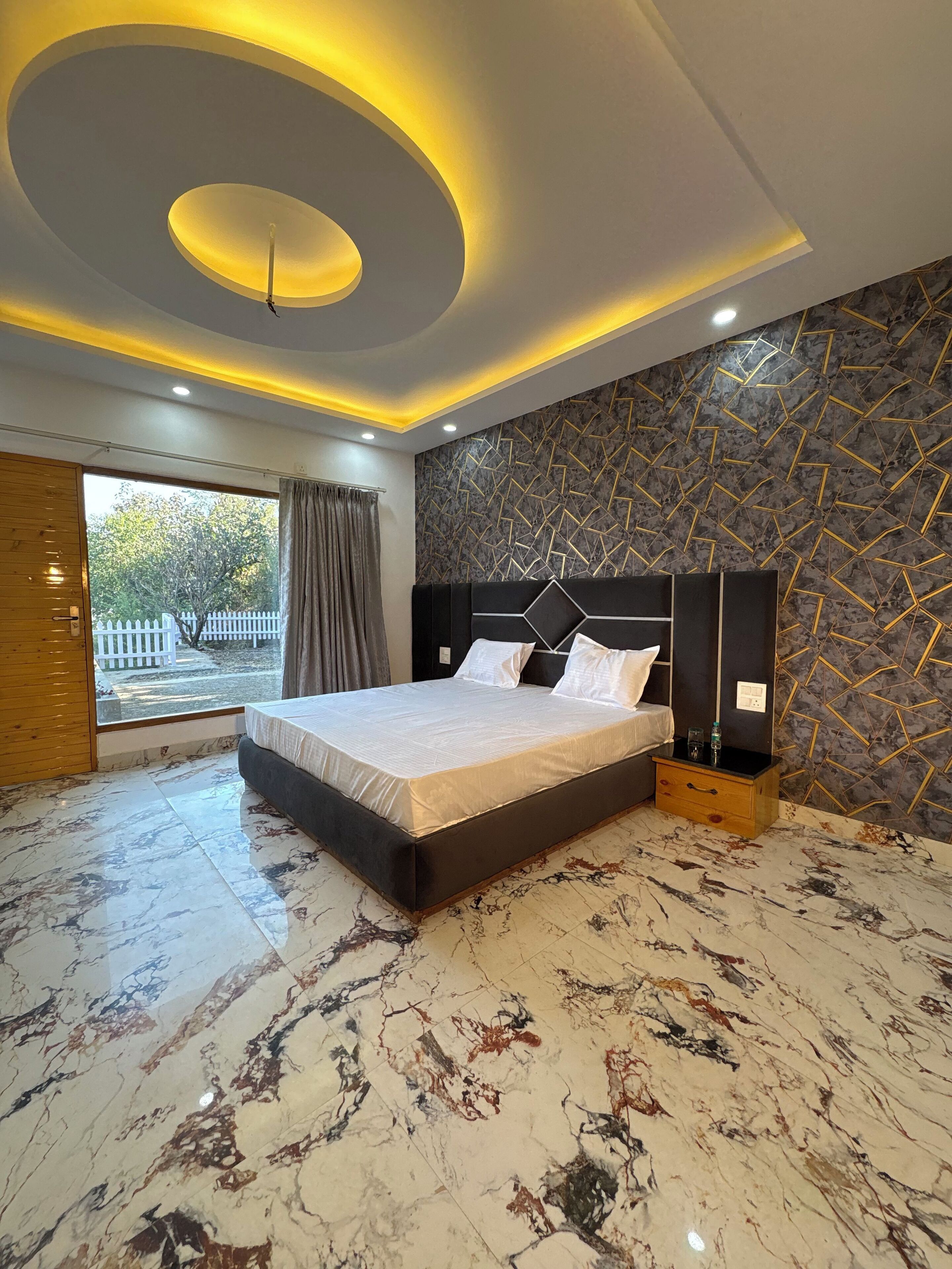 Uitzicht vanuit accommodatie