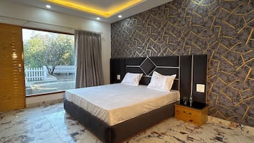 Uitzicht vanuit accommodatie