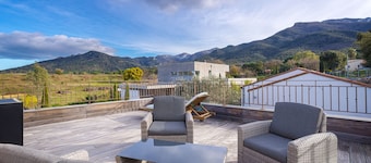 Suite Bougainvillier - Fleur de Lys: camera con vista montagna, Wi-Fi e aria condizionata