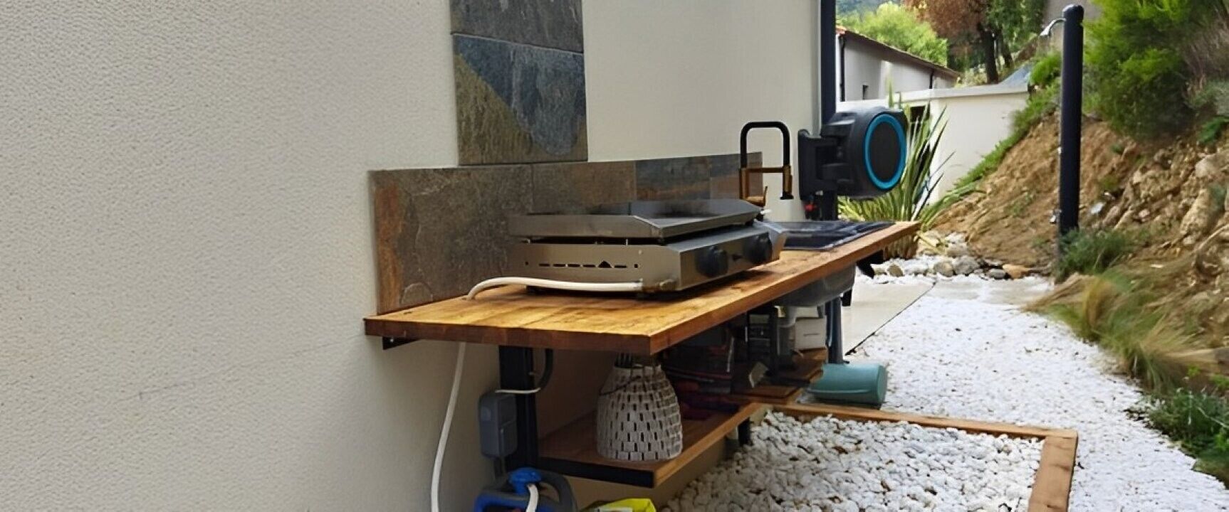 Enceinte de l’hébergement