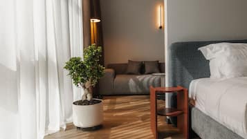 Työpöytä, silitysrauta/-lauta, vauvan matkasänky, Wi-Fi