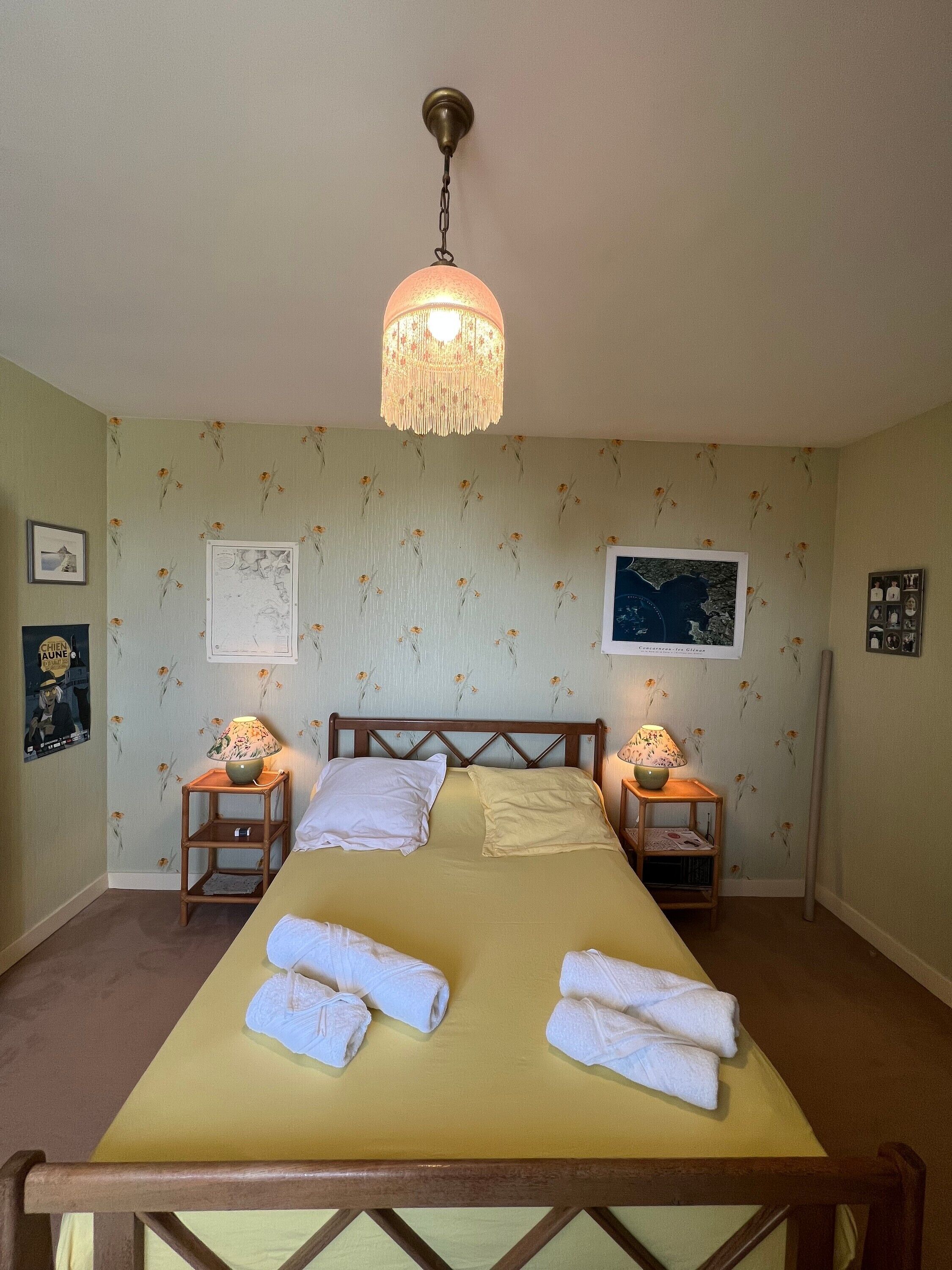 Een strijkplank/strijkijzer, wifi