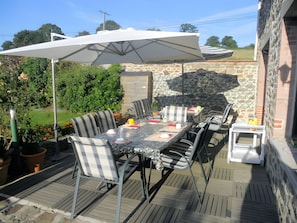 Opções para refeição ao ar livre