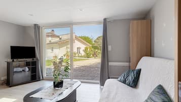 Televisie en een tafeltennistafel