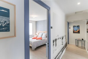 WiFi, bed sheets - Bed and Breakfast 'Callune' with Wi-Fi and Air Conditioning (Capbreton)