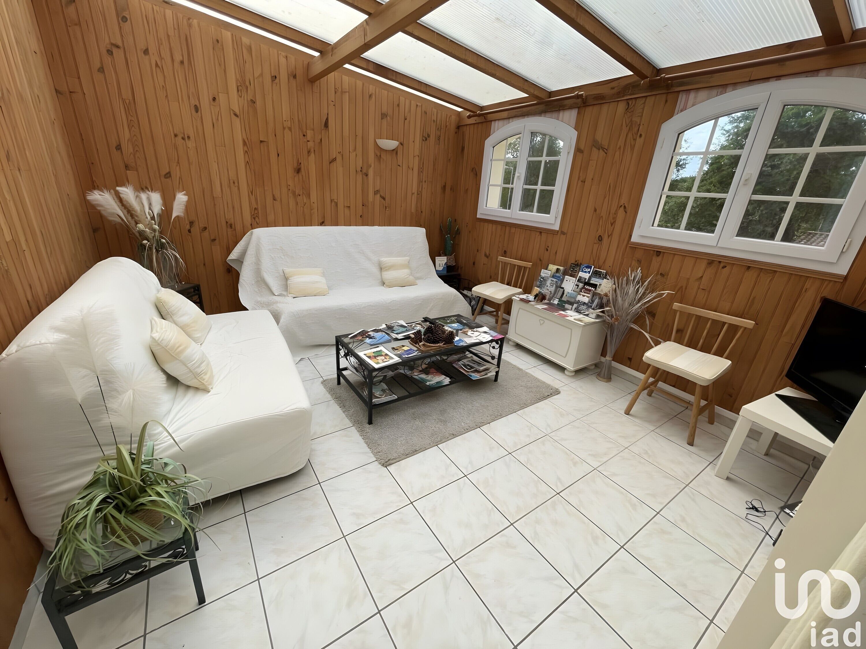 Televisie en een tafeltennistafel