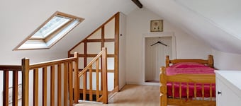 Gîte Le Petit Promenant: terrazza privata, giardino e Wi-Fi a La Bazoque