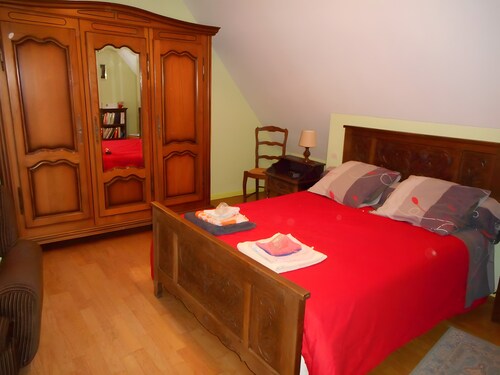 Bed & Breakfast 'Chambre De Convenant Hery Bihan' mit Gemeinschaftsgarten und WLAN