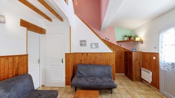 Télévision, table de tennis de table