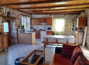 Interior - Charming Stone House in the Heart of the Countryside (Goulles)