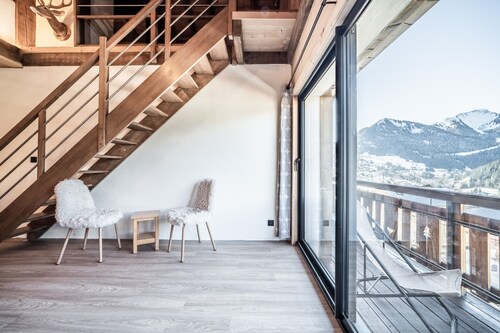 Appartement « Le Clos Savoyard » : vue montagne, jardin commun et Wi-Fi