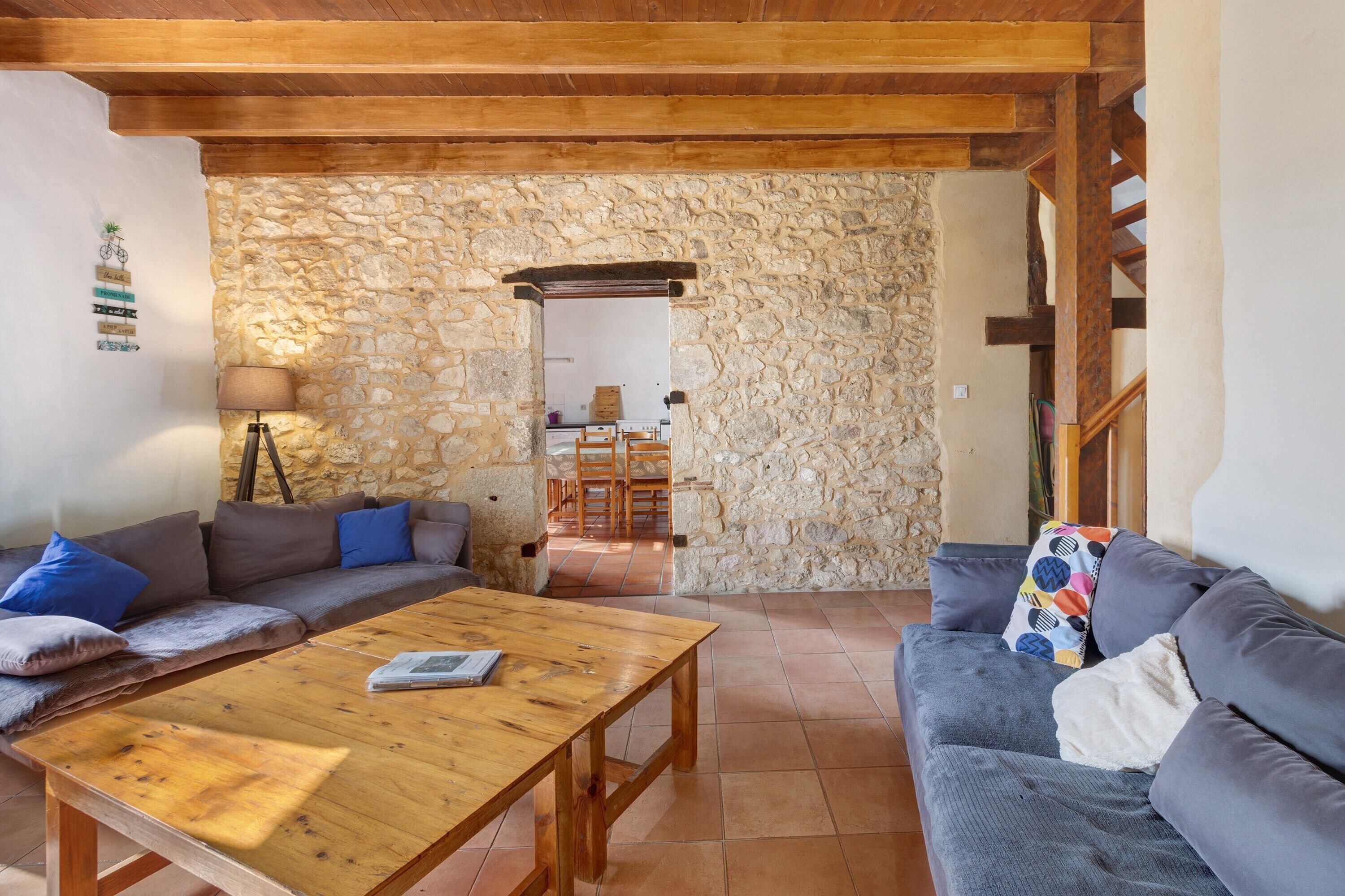 Télévision, table de tennis de table