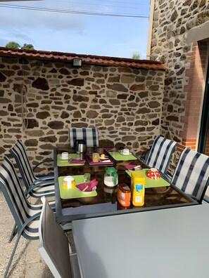 Opções para refeição ao ar livre