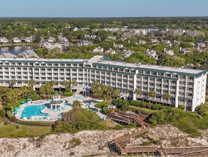 Exterior - 2BR Top-Floor Oceanfront Condo with Beach & Pool View (Pawleys Island)
