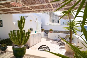 Terrace/patio - Dimora Blu Panorama - Arcuève (Ostuni)