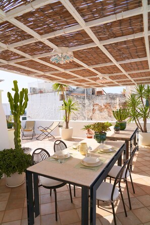 Outdoor dining - Dimora Blu Panorama - Arcuève (Ostuni)