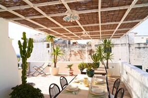 Outdoor dining - Dimora Blu Panorama - Arcuève (Ostuni)